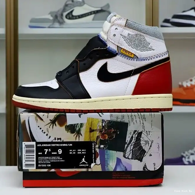 NRG 1 Kimikick UNION HIGH AIR X RETRO LA JORDAN 0412